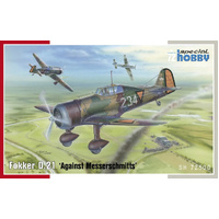 Special Hobby 1/72 Fokker D.21 'Against Messerschmitts' Plastic Model Kit
