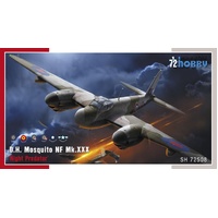 Special Hobby 1/72 DH.98 Mosquito NF Mk.XXX ‘Night Predator’ Plastic Model Kit *Aust Decals*