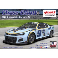 Salvinos J R  1/24 Chase Elliot No.9 Kelly Blue Book 2022 Next Gen Chevrolet Camaro Hendrick Motorsports [37469]