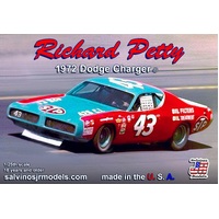 Salvinos J R 1/25 Richard Petty 1972 Dodge Charger "Talladega" Plastic Model Kit