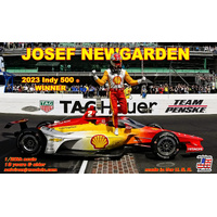Salvinos J R 1/20 Penske Racing Josef Newgarden 2023 Indy 500 "Winner" Plastic Model Kit [PIMS2023JNI]
