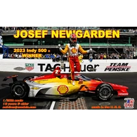Salvinos J R 1/20 Penske Racing Josef Newgarden 2023 Indy 500 "Winner" Plastic Model Kit [PIMS2023JNI]