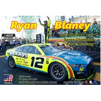 Salvinos J R 1/24 Ryan Blaney 2023 NASCAR Cup Series Champion [PF2023RBPX]