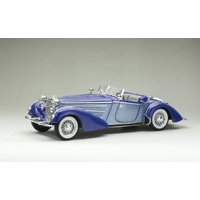 Sun Star 1/18 1939 Horch 855 Roadster- Light Blue/Dark Blue