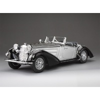 Sun Star 1/18 1939 Horch 855 Roadster - Black / Silver