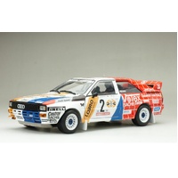 Sun Star 1/18 Audi Quattro A1 -#2 H.Demuth/W.Lux - Winner Int. AvD/STH Hunsrück- Rallye 1984