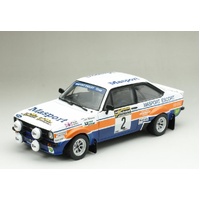 Sun Star 1/18 Ford Escort RS1800 -#2 Vatanen Ari / Scott Jim - 2nd South Pacific Rally - New Zealand 1977