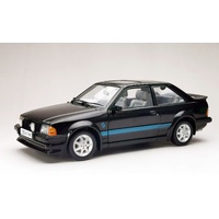 Sun Star 1/18 1984 Ford Escort RS Turbo- Black