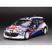 Sun Star 1/18 Peugeot 207 S2000 - #2 K.Meeke/P.Nagle - 3rd Rally of Scotland 2010 (Limited Edition 999pcs)