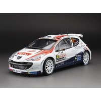 Sun Star 1/18 Peugeot 207 S2000 - #4 B.Bouffier / X.Panseri - Rallye Automobile Monte- Carlo 2011 winner (limited edition 999pcs)