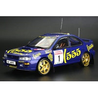 Sun Star 1/18 Subaru Impreza 555 - #1 C.McRae/D.Ringer - Winner Rallye Sanremo 1996 (limited edition 999pcs)
