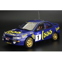 Sun Star 1/18 Subaru Impreza 555 - #1 P.Bourne/T.Sircombe- Winner 555 Hong Kong Beijing Rally 1994 (limited edition 399pcs)
