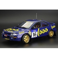 Sun Star 1/18 Subaru Impreza 555 - #16 Lu Ning Jun/Chen Xue Zhong-555 Hong Kong Beijing Rally 1995 (limited edition 299pcs)
