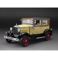 Sun Star 1/18 1931 Ford Model A Tudor - Bronson Yellow