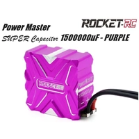 Surpass Super capacitor 1500000μF  0~9.0V use for ESC    29*14.1*29.5mm  Purple