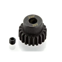 Surpass 20T 32DP pinion gear alloy steel 5.0mm bore For 1/8 cars