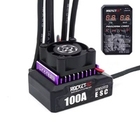 Surpass Rocket-RC 100A SENSORED ESC Purple +Program card -for Fixed timing motor