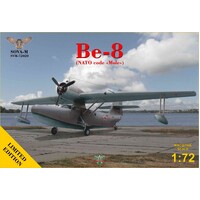 Sova-M 1/72 Be-8 passenger amphibian aircraft Plastic Model Kit