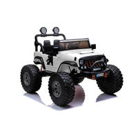 Hollicy Offroad with EVA Wheels Electric Ride-on, White