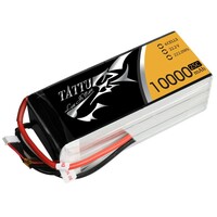 TATTU 10000MAH 25C 22.2 SOFT CASE LIPO (EC5 plug)