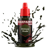 The Army Painter Warpaints Fanatic Wash: Military Shade - 18ml Acrylic Paint