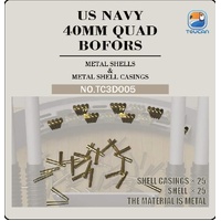 Toucan 1/35 METAL SHELLS & METAL SHELL CASINGS Plastic Model Kit