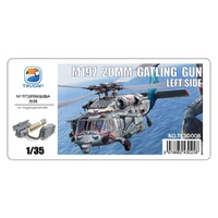 Toucan 1/35 M197 20mm Gatling Gun Left Side (For “Knighthawk” MH-60S)