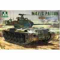 Takom 1/35 US Medium Tank M47/G 2 in 1 Plastic Model Kit