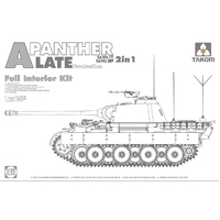 Takom 1/35 WWII German medium Tank Sd.Kfz.171/267 Panther A late production w/ full interior kit 2 in 1 Plastic Model Kit