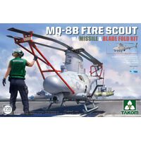 Takom 1/35 MQ-8B Fire Scout w/ Missile & Blade Fold Kit Plastic Model Kit