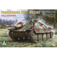 Takom 1/35 Jagdpanzer 38(t) Hetzer Early Production w/ Full Interior Plastic Model Kit