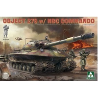 Takom 1/35 OBJECT 279 w/NBC COMMANDO Plastic Model Kit