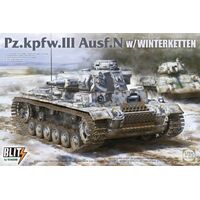 Takom 1/35 Pz.Kpfw.III Ausf.N w/ Winterketten Plastic Model Kit