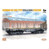 T-Model 1/35 German 48T Type SSkra Köln Schwerer Platormwagen Plastic Model Kit