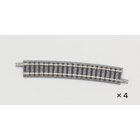 Tomix N Curve Track 23-13/16" 605mm Radius, 10° (4)