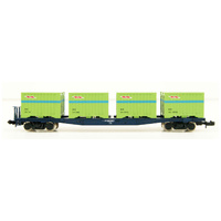 Tomix N Wagon Koki 10000 w/container