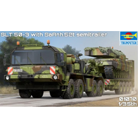 Trumpeter 1/35 FAUN SLT 50-3 “ELEFANT” with SaAnh.52t Plastic Model Kit