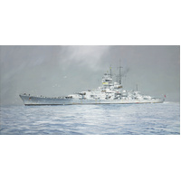 Trumpeter 1/350 German Gneisenau Battleship Plastic Model Kit