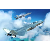 Trumpeter 1/48 Chinese J-20S Mighty Dragon Plastic Model Kit
