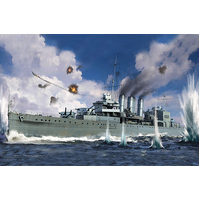 Trumpeter 1/700 HMS Cornwall Plastic Model Kit [06734]