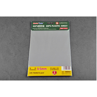 Trumpeter 0.5mm HIPS plastic sheet (210mmx300mm x2pcs.) Modelling Tool