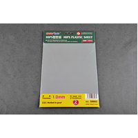 Trumpeter 1.0mm HIPS plastic sheet (210mmx300mm x2pcs.) Modelling Tool