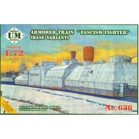 UM-MT 1/72 ARMORED TRAIN "fascism fighter" (base variant" ) Plastic Model Kit