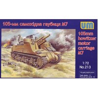 Unimodels 1/72 105-mm M7 gun motor carriage "Priest" Plastic Model Kit