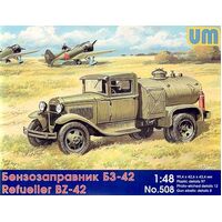 Unimodels 1/48 Gasoline refueling truck BZ-42 Plastic Model Kit