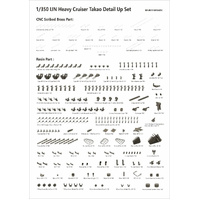 Very Fire 1/350 IJN Takao Detail Up Set