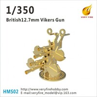 Very Fire 1/350 British 12.7mm Vickers (8sets)