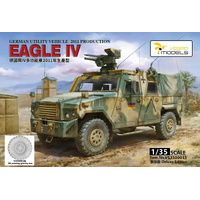 Vespid 1/35 German Eagle IV Utility Vehicle 2011 production w/ 3D printing gravity tire Plastic Model Kit