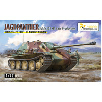 Vespid 1/72 Sdkfz.173 Jagdpanther G1 Late Production Plastic Model Kit