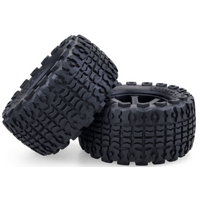 ZD Racing 1/10 RC Short Course/Desert Truck/ Truggy /Monster Truck Wheels tires Black